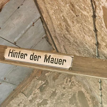 Ferienwohnung ,,Hinter Der Mauer" Hildburghausen Exteriér fotografie